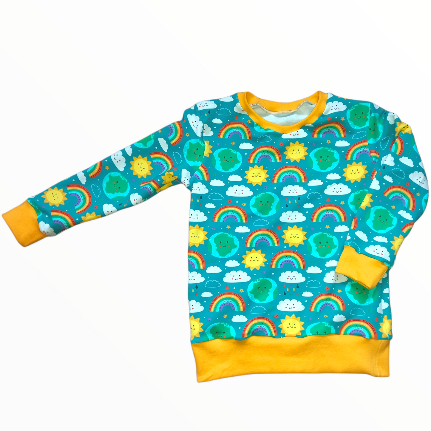 Happy Planet Jumper - Wifflepigs Colourful Clothing