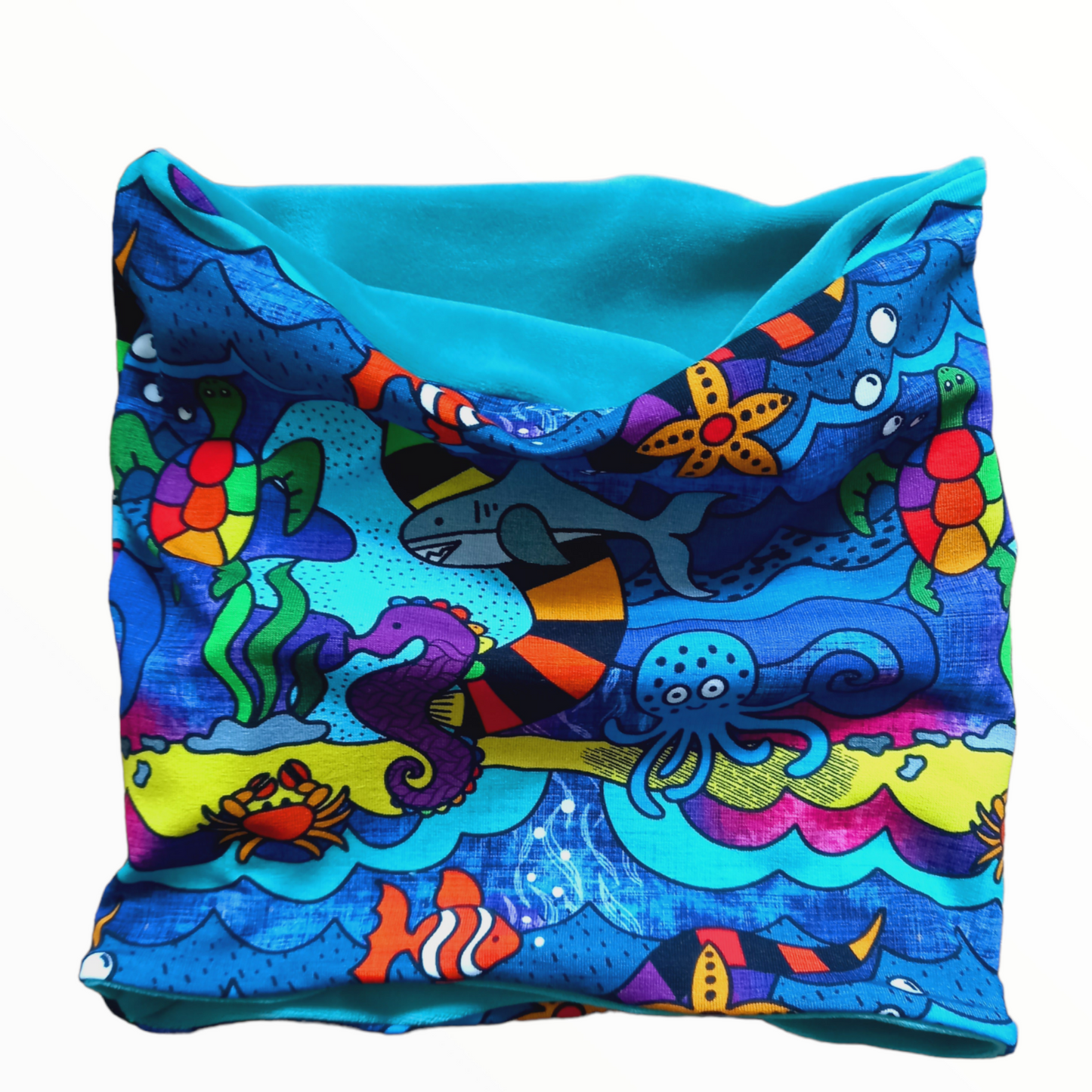 Underwater Adventure Snoods - Wifflepigs Colourful Clothing