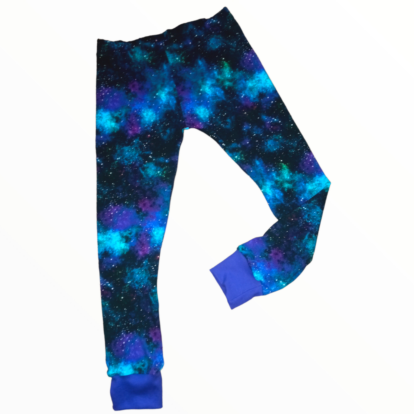 Galaxy print childrens leggings