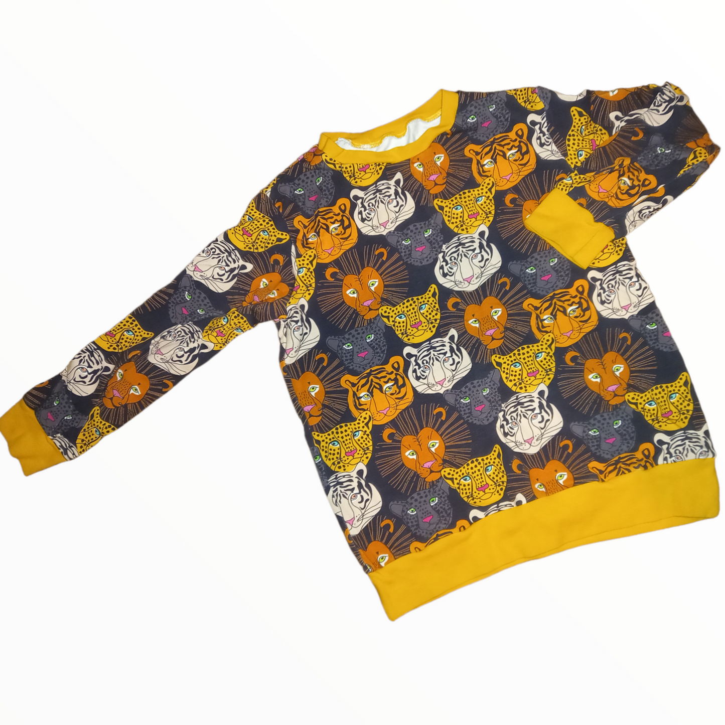 Big Cats Jumper - Wifflepigs Colourful Clothing