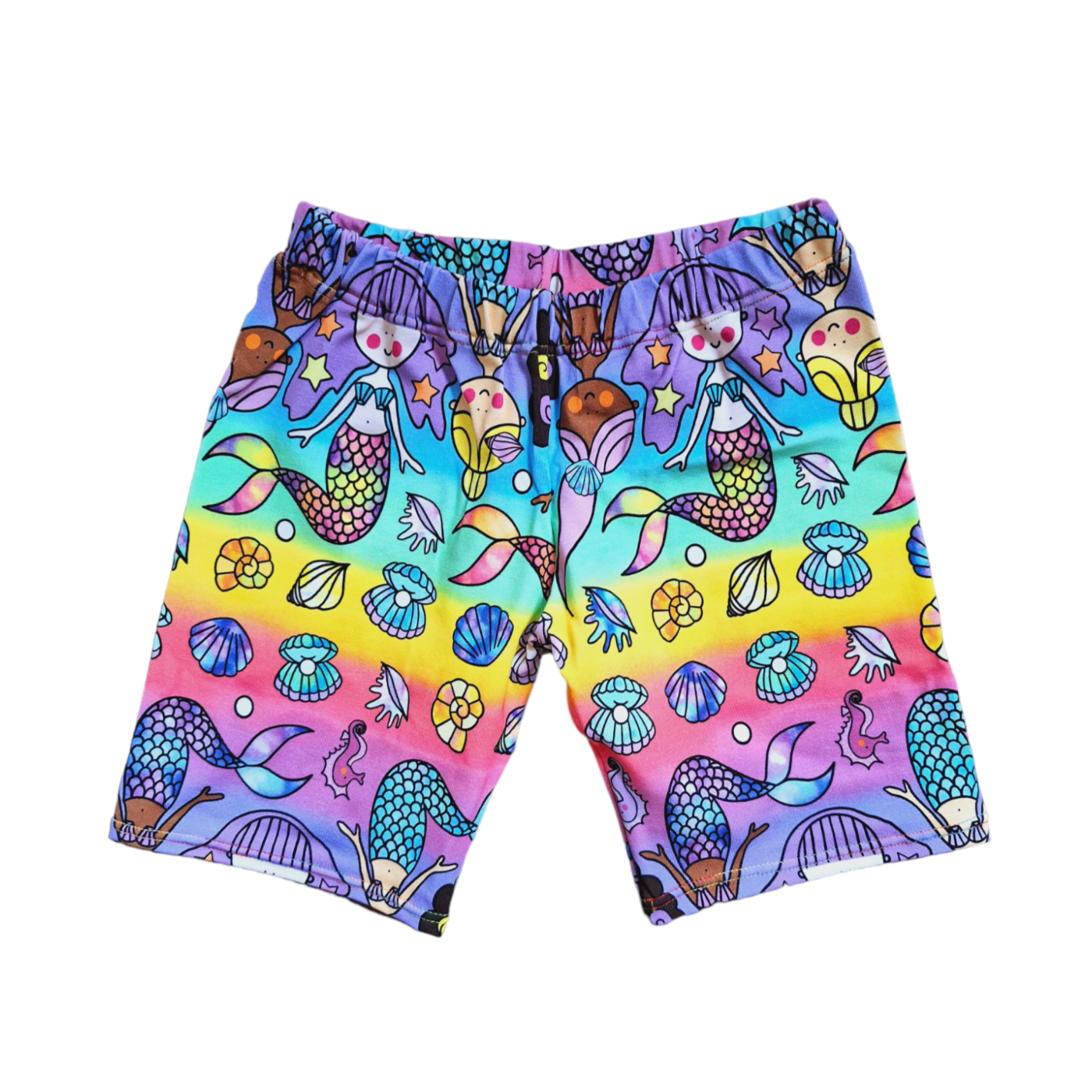 Mermaid Shorts - Wifflepigs Colourful Clothing