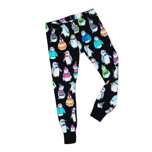 Party Penguins Cuffed Leggings