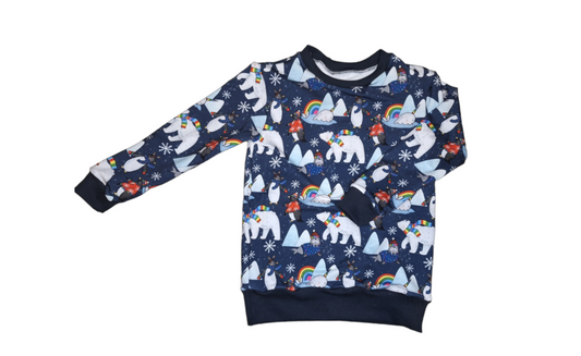 Polar Pals Jumper - Wifflepigs Colourful Clothing