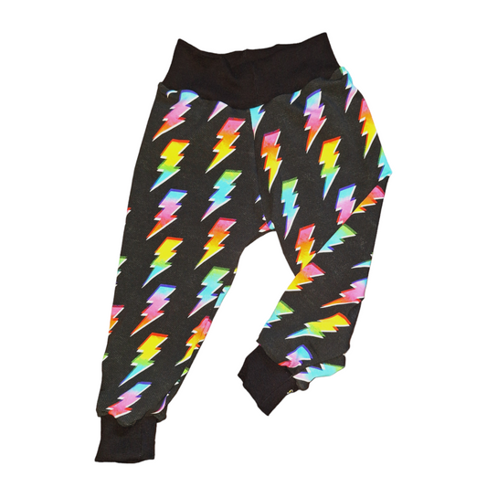 Bright Lightning Bolt Relaxed Fit - Wifflepigs Colourful Clothing
