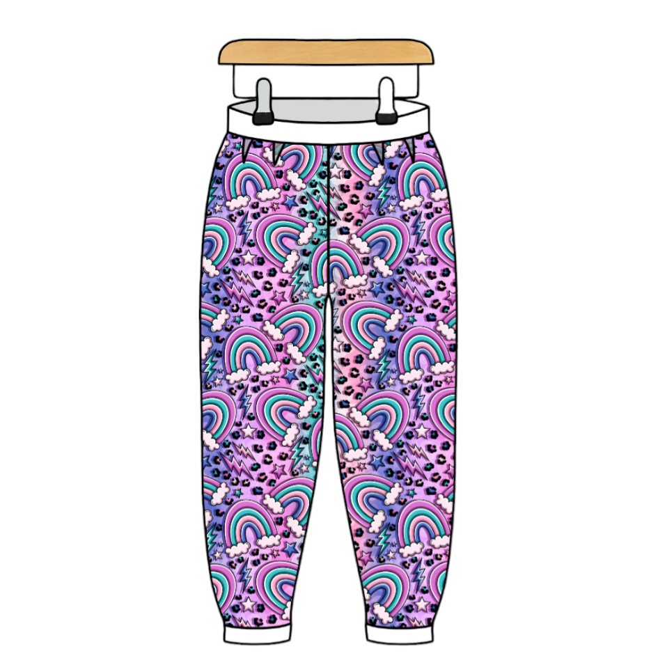 Pastel Rainbow Relaxed Fit