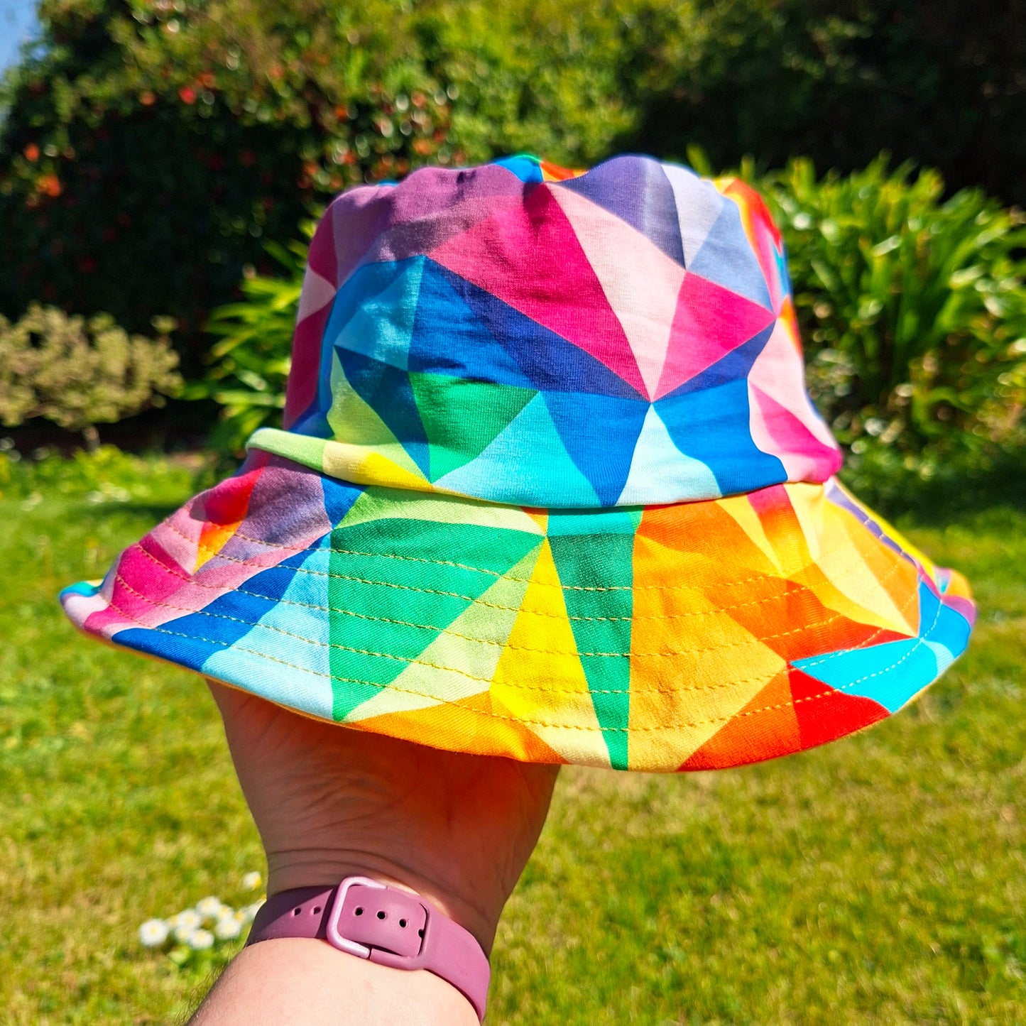 Kaleidoscope sun hat