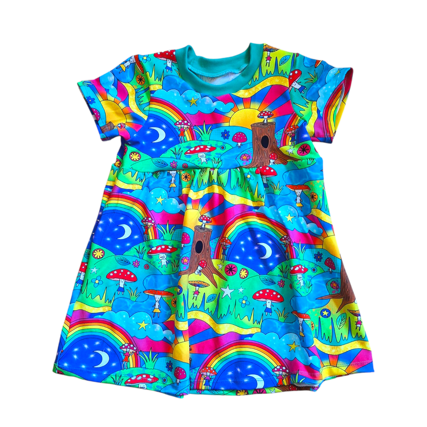 Fairy Forest Gathered Dress