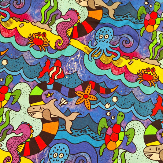Underwater Adventure Grow With Me Trousers - Wifflepigs Colourful Clothing