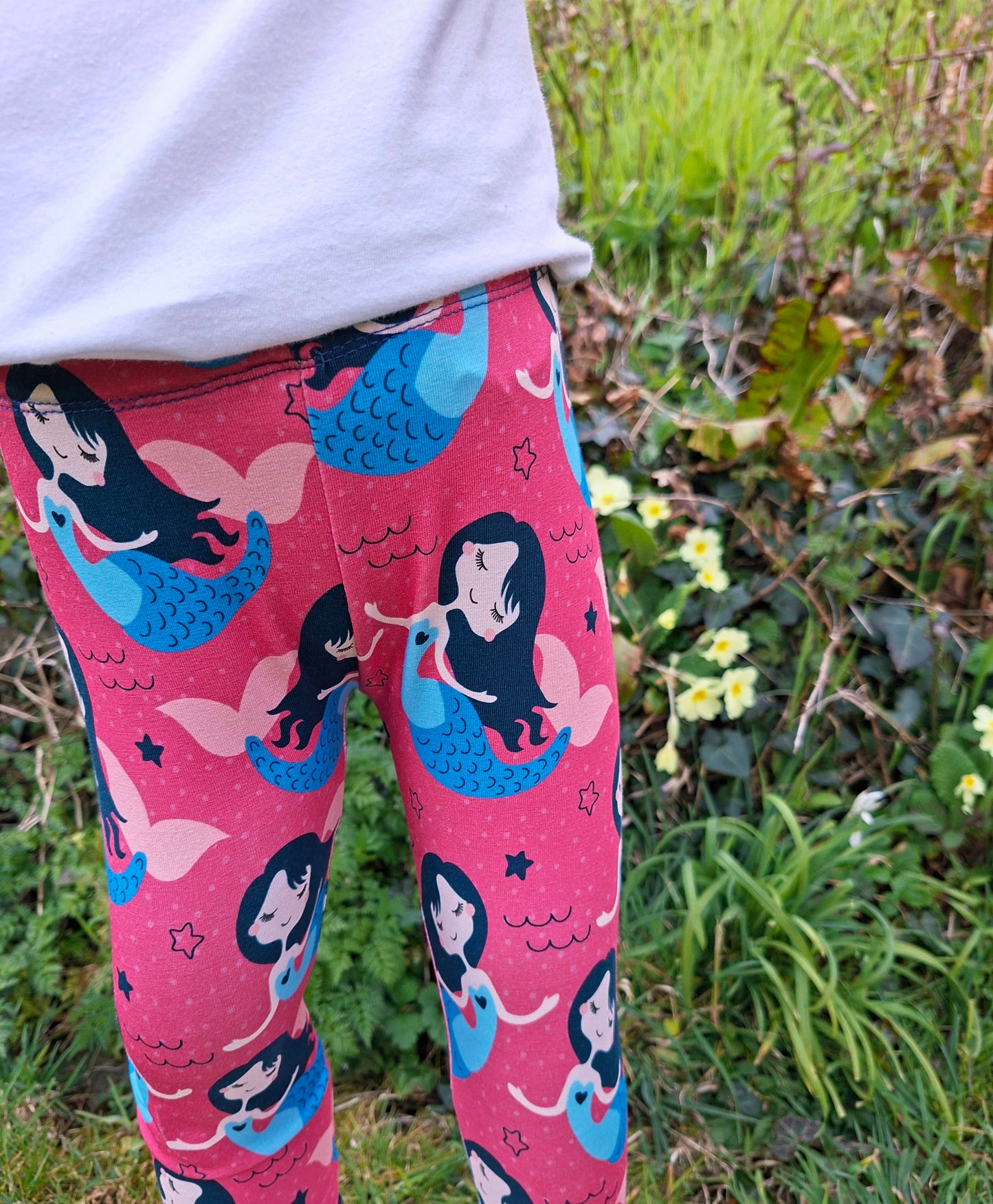 Mermaid childrens leggings