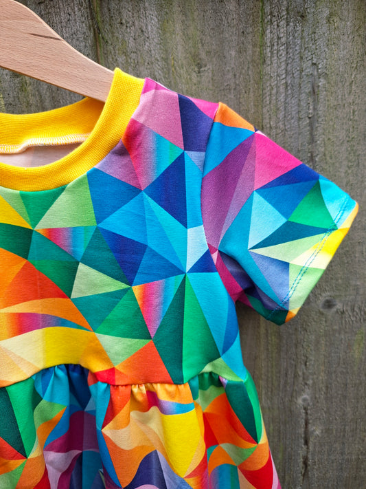 Multicoloured childrens dress