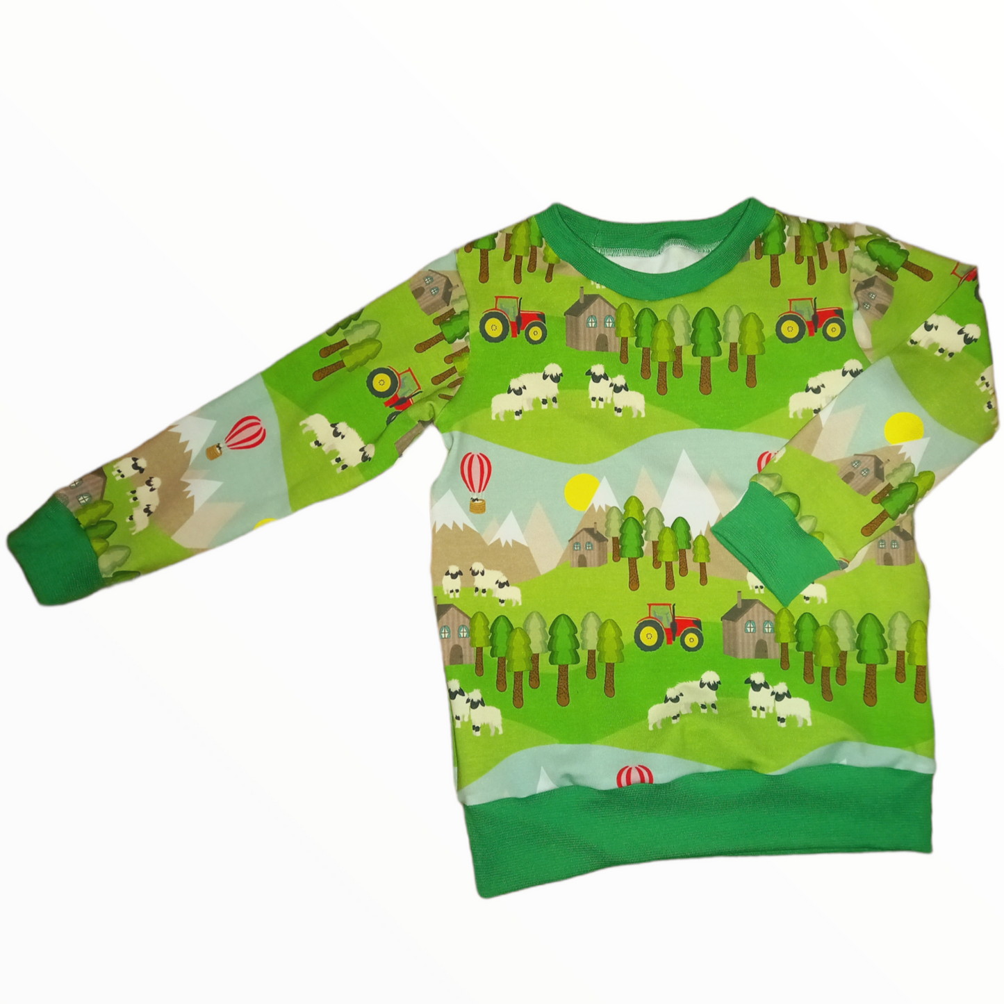 Fluffy Sheep Jumper - Wifflepigs Colourful Clothing 