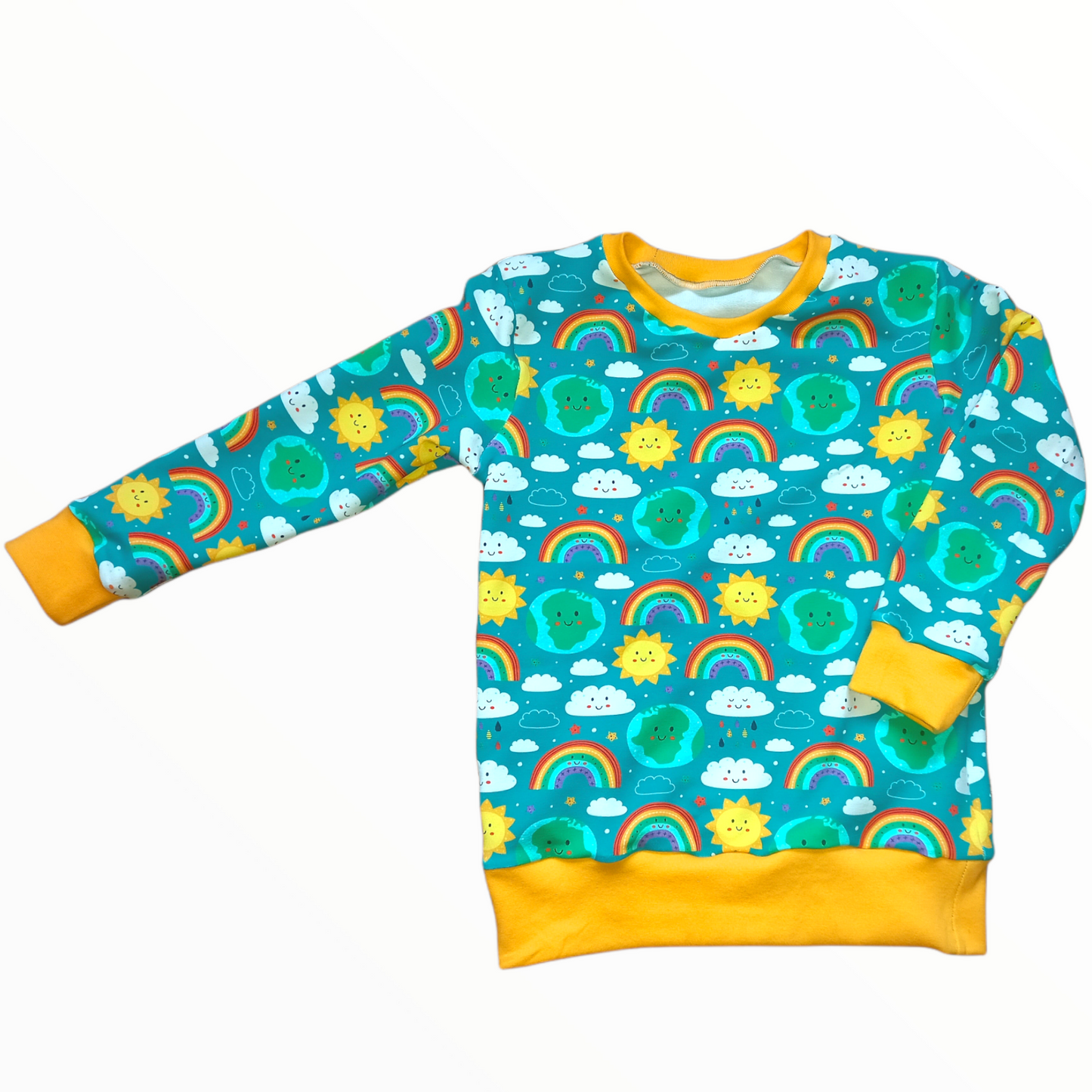 Happy Planet Jumper - Wifflepigs Colourful Clothing 