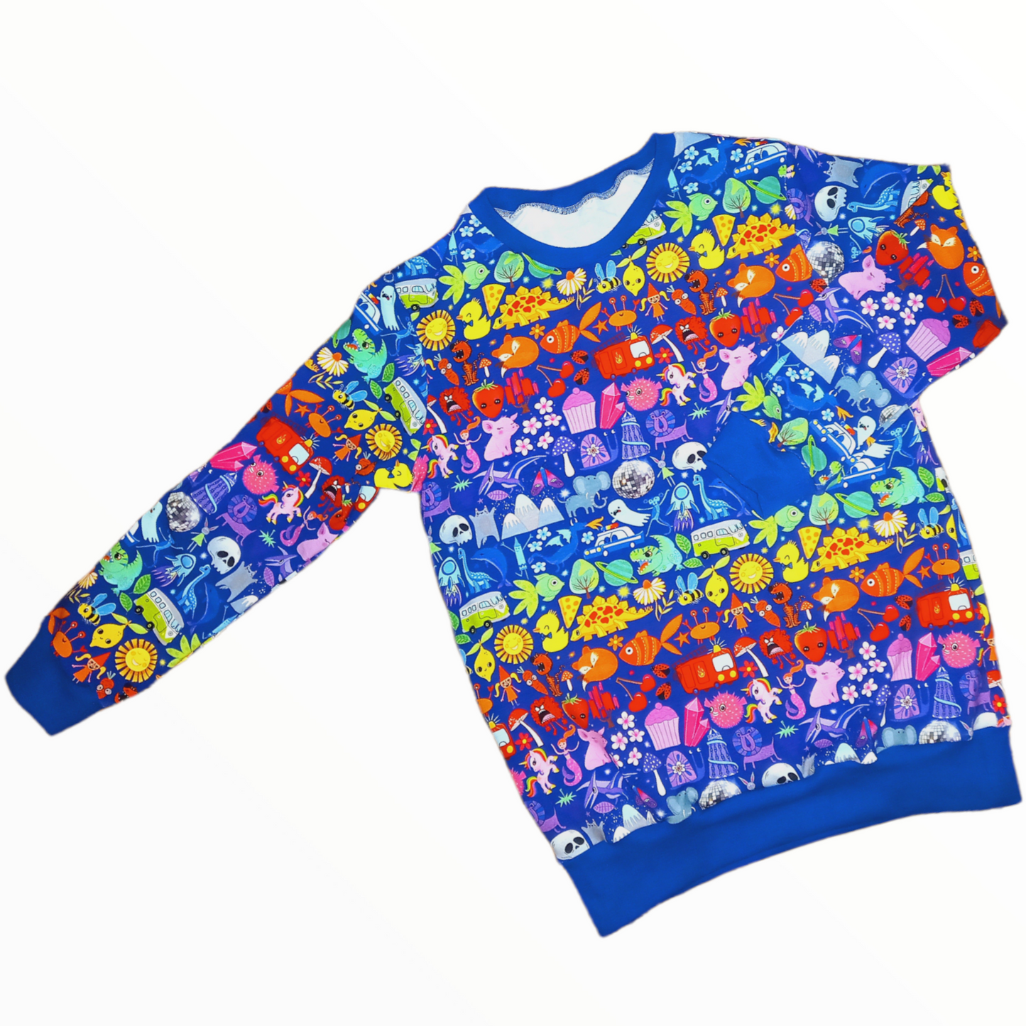 Absolutely Everything Jumper - Wifflepigs Colourful Clothing 