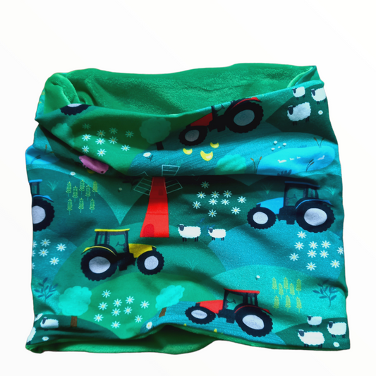 Tractor Work Snood - Wifflepigs Colourful Clothing 