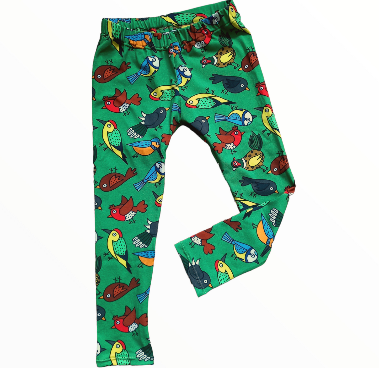 Little Bird Hemmed Leggings - Wifflepigs Colourful Clothing 