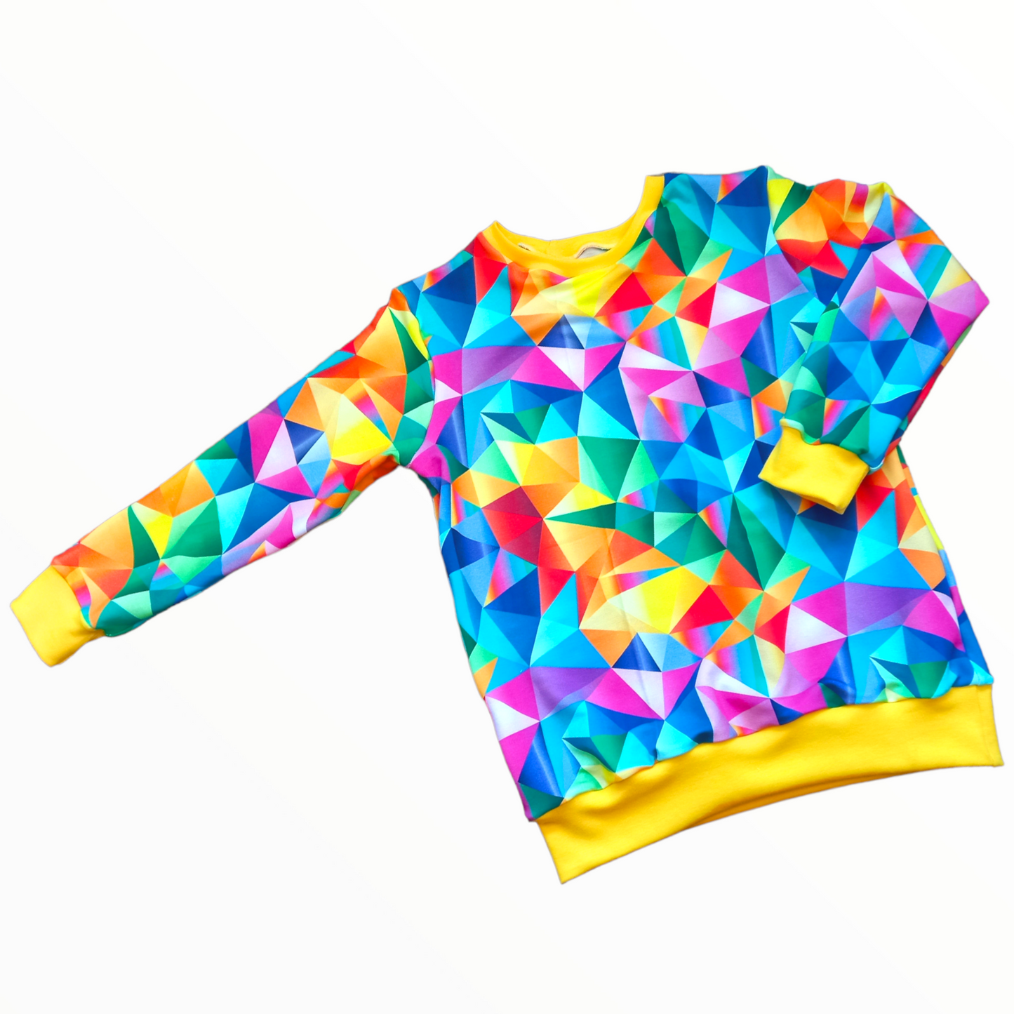 Kaleidoscope Jumper - Wifflepigs Colourful Clothing 