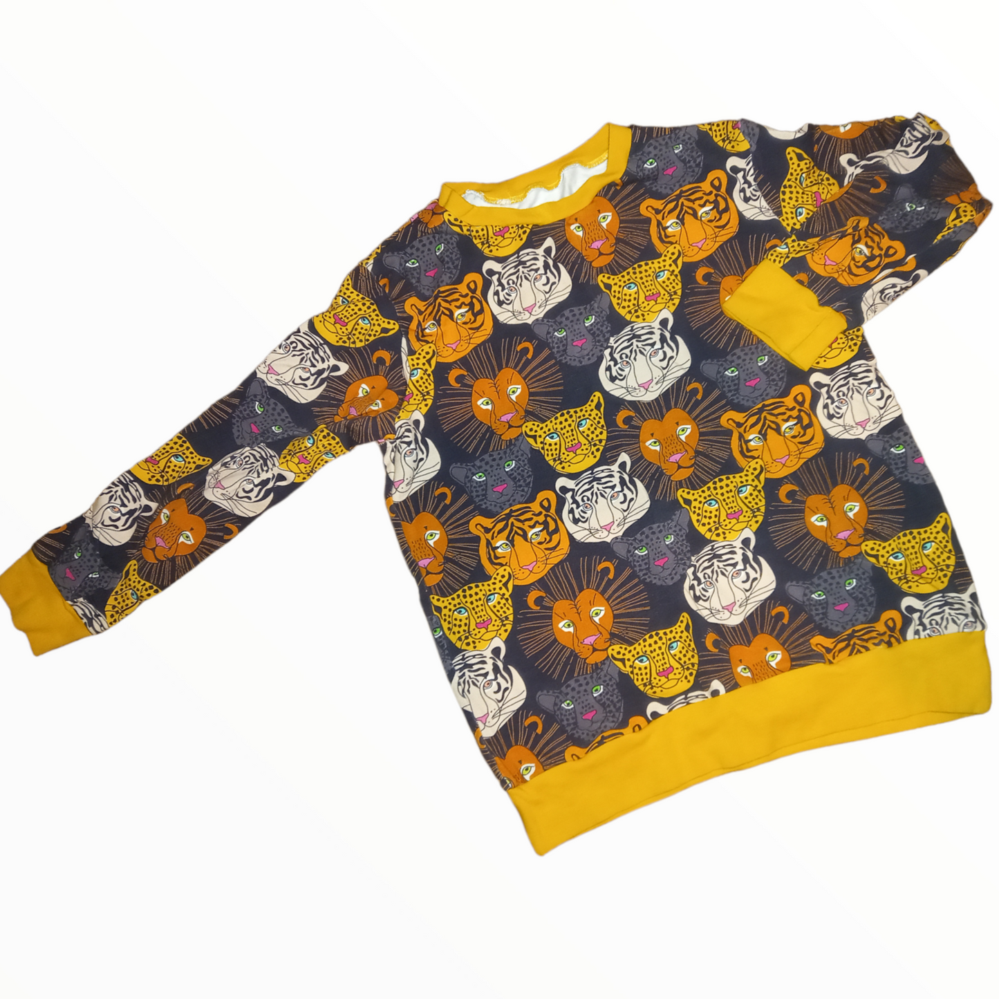 Big Cats Jumper - Wifflepigs Colourful Clothing 