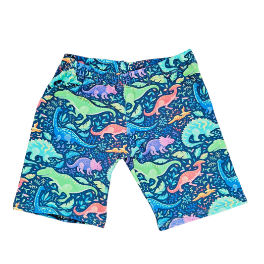 Happy Dinosaur childrens shorts