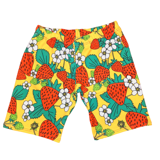 Strawberry Shorts - Wifflepigs Colourful Clothing 