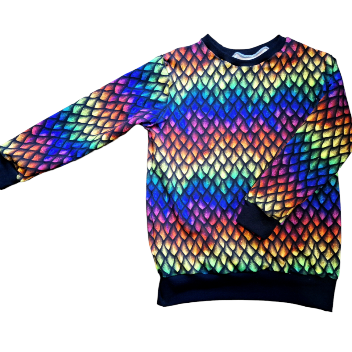 Dragon Scales Jumper - Wifflepigs Colourful Clothing 