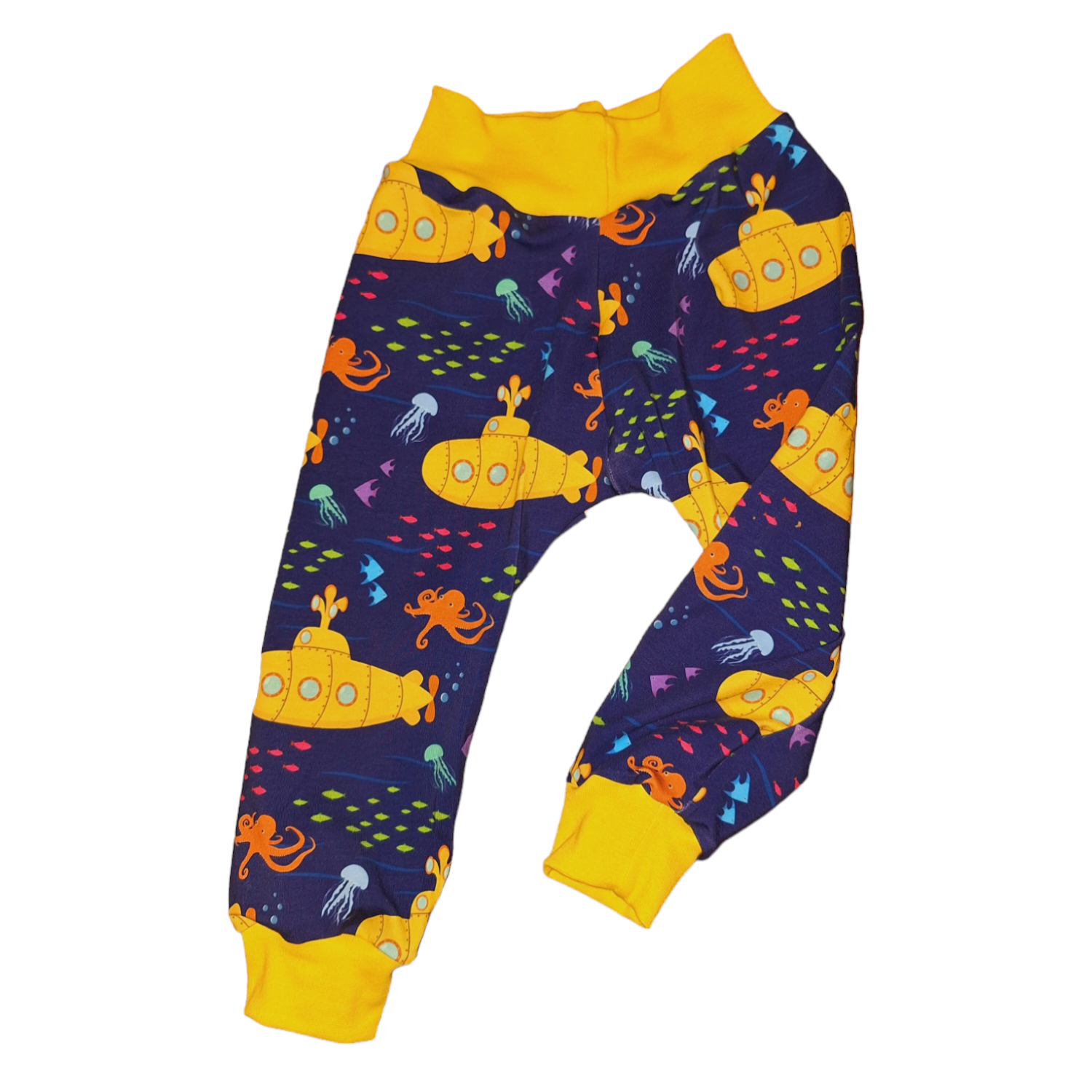 Yellow Submarine Relaxed Fit - Wifflepigs Colourful Clothing 