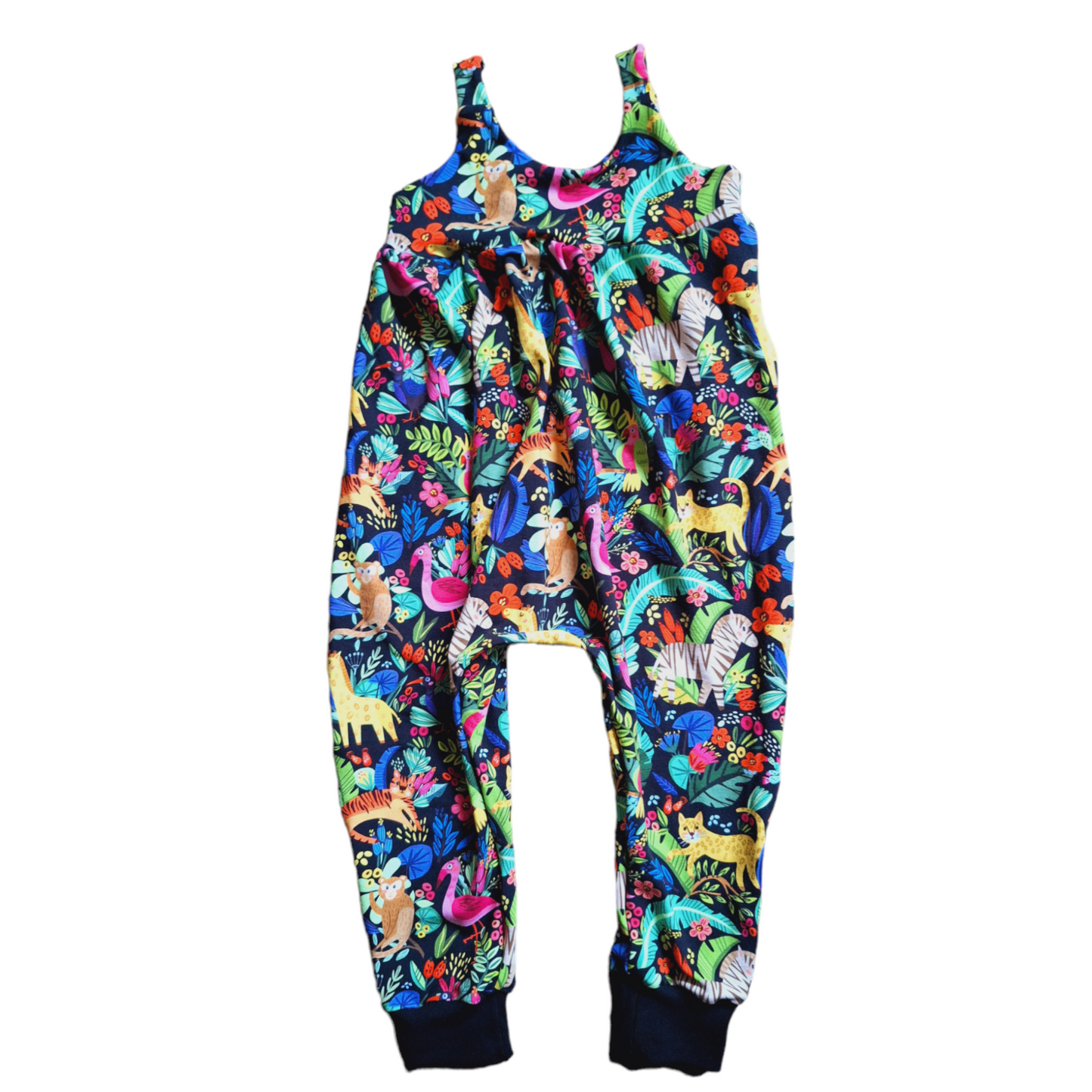 Jungle Animals Bubble Romper