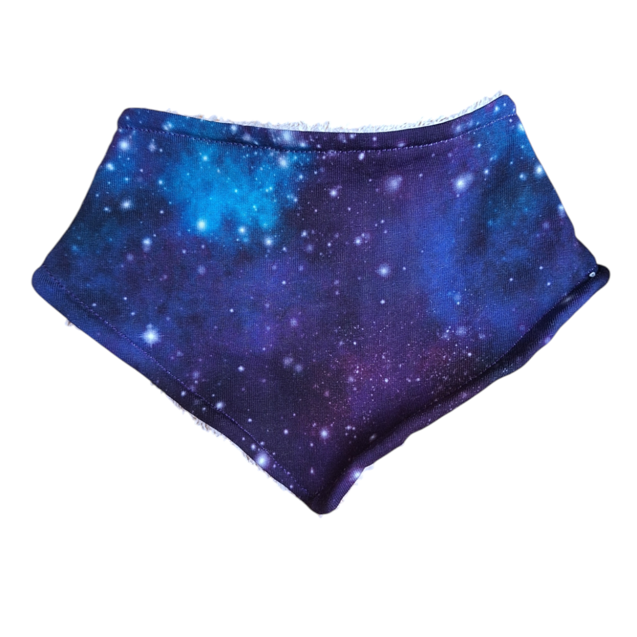 Galaxy print dribble bib 