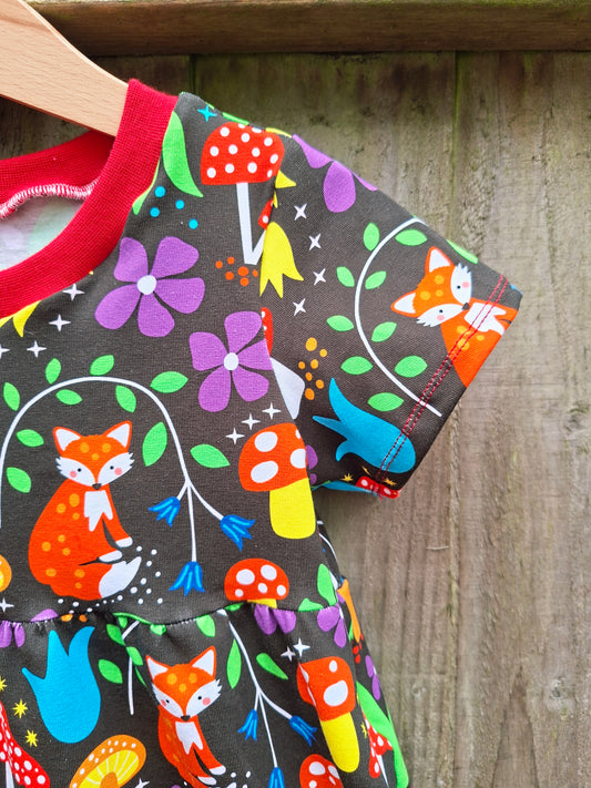 Magic Woodland Gathered Dress