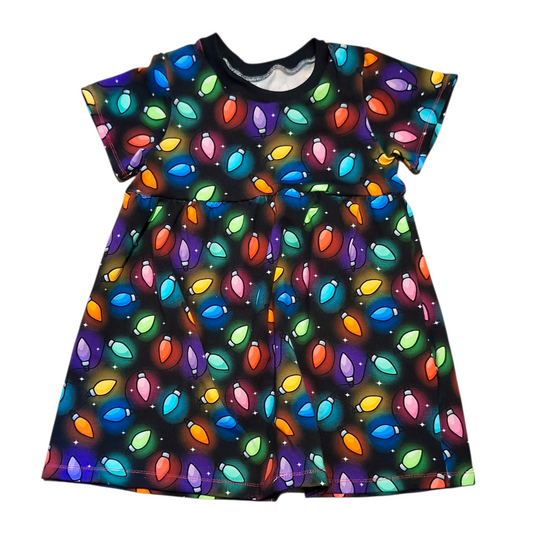 Fairy Lights  Gathered Dress