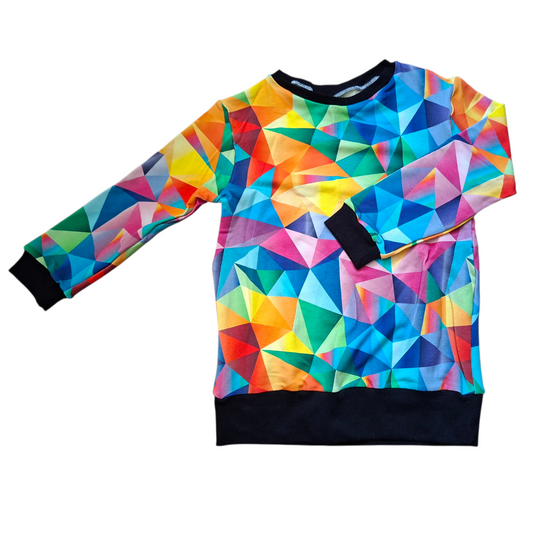 Kaleidoscope Jumper - Wifflepigs Colourful Clothing 
